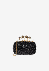 Alexander McQueen Spider Jeweled Knuckle Clutch Black 830152 1BLFO-1000
