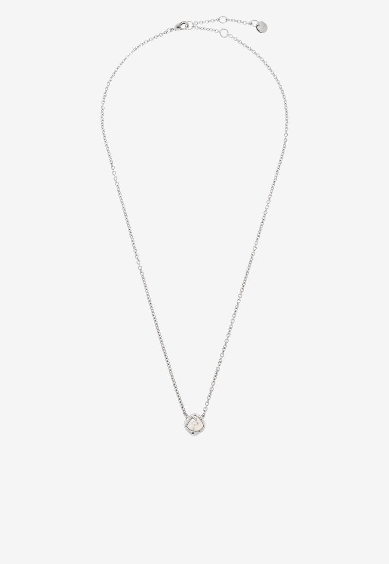 Fendi Pearl-Embellished Necklace 8AK826 A5TO-F0AE5