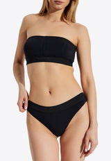 Logo Waistband Cropped Top