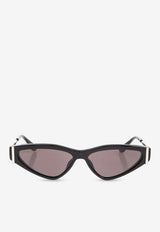 Side T-Bar Geometrical Sunglasses