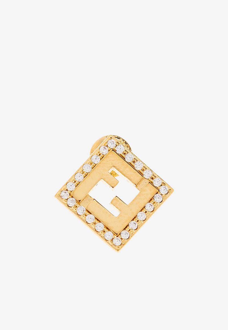Fendi Forever Embellished Stud Earrings 8AK916 ATEP-F089U
