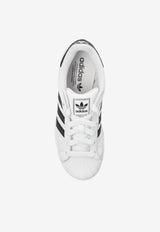 Adidas Originals Superstar II Leather Low-Top Sneakers IH8659 F-FTWWHT CBLACK FTWWHT