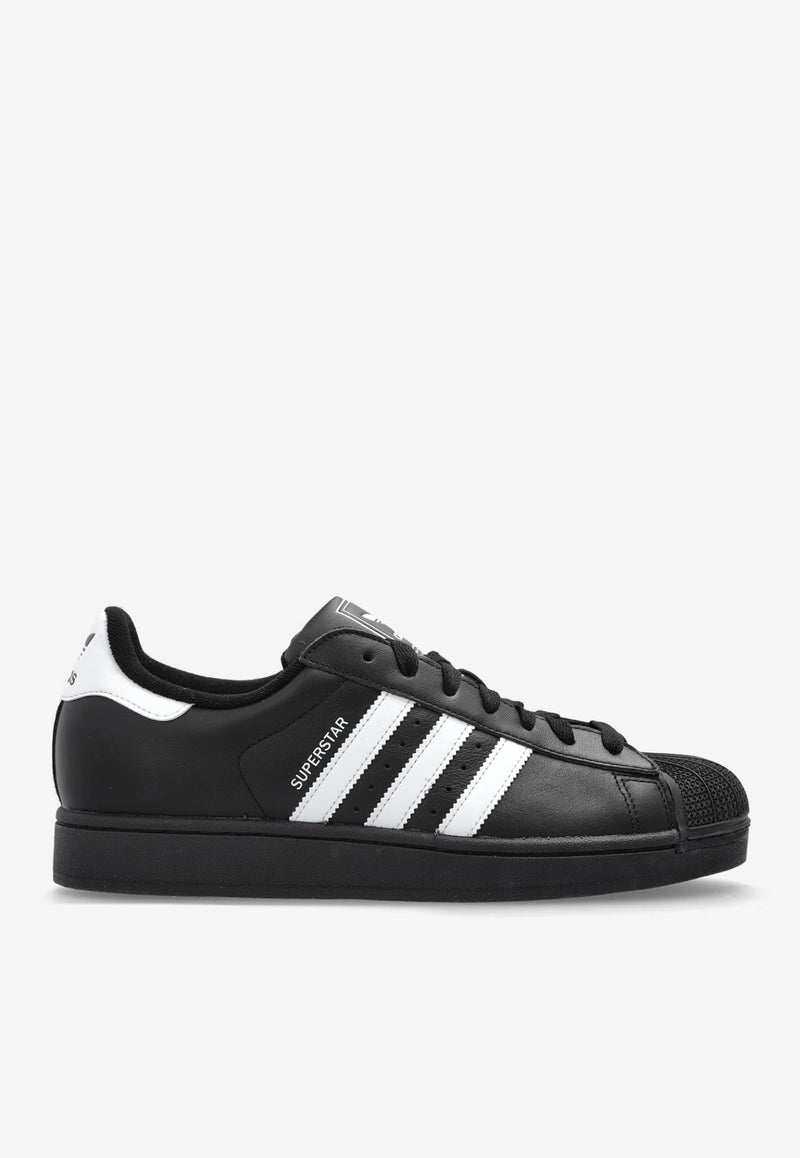 Superstar II Leather Low-Top Sneakers