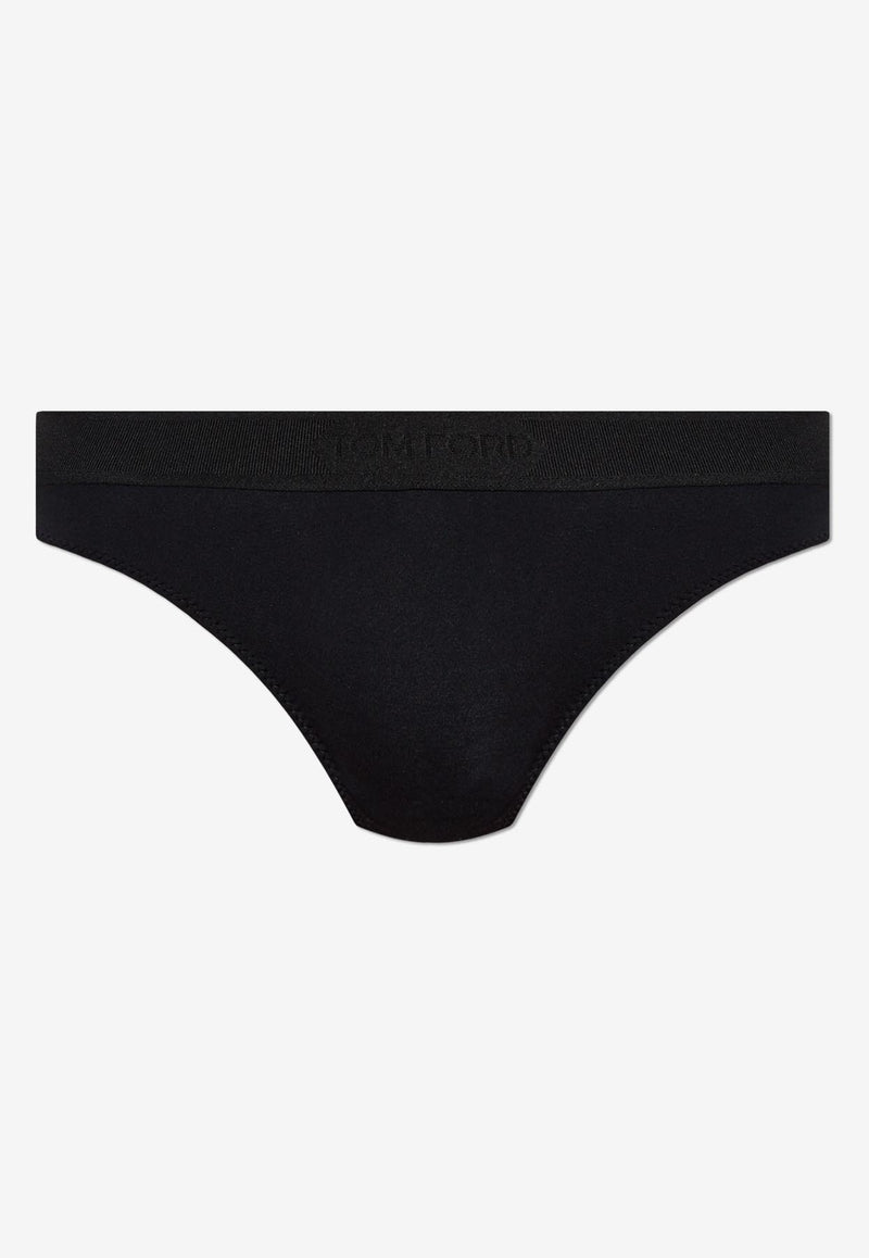 Tom Ford Logo Waistband Thong Panties KNJ009 JEX166-LB999