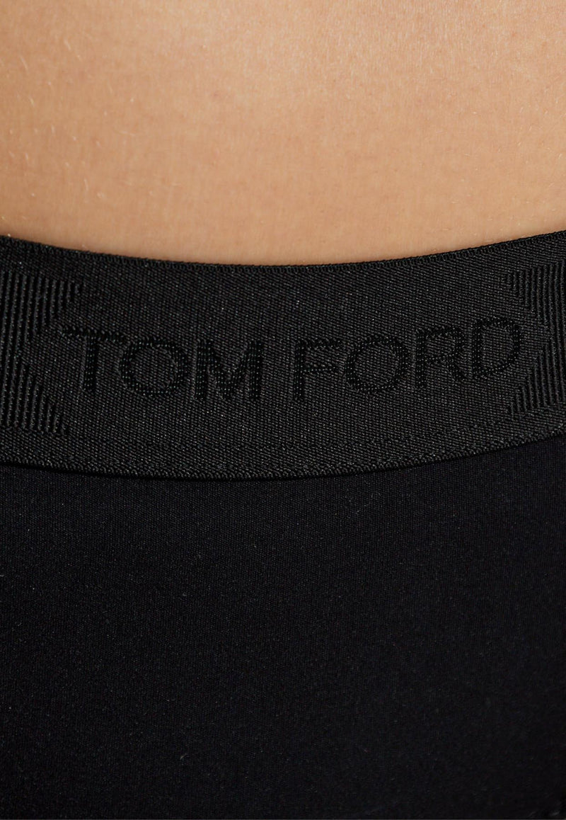 Tom Ford Logo Waistband Thong Panties KNJ009 JEX166-LB999