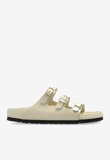 Birkenstock Slides Florida Fresh Cream 1029355 0-HIGH SHINE ECRU