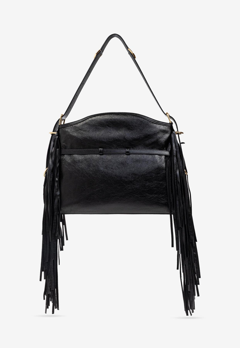 Givenchy Medium Voyou Fringed Shoulder Bag BB50S SB283-001