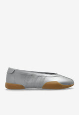 Taekwondo Mei Metallic Leather Ballet Flats