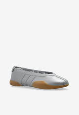 Taekwondo Mei Metallic Leather Ballet Flats