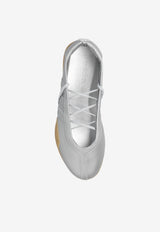 Taekwondo Mei Metallic Leather Ballet Flats