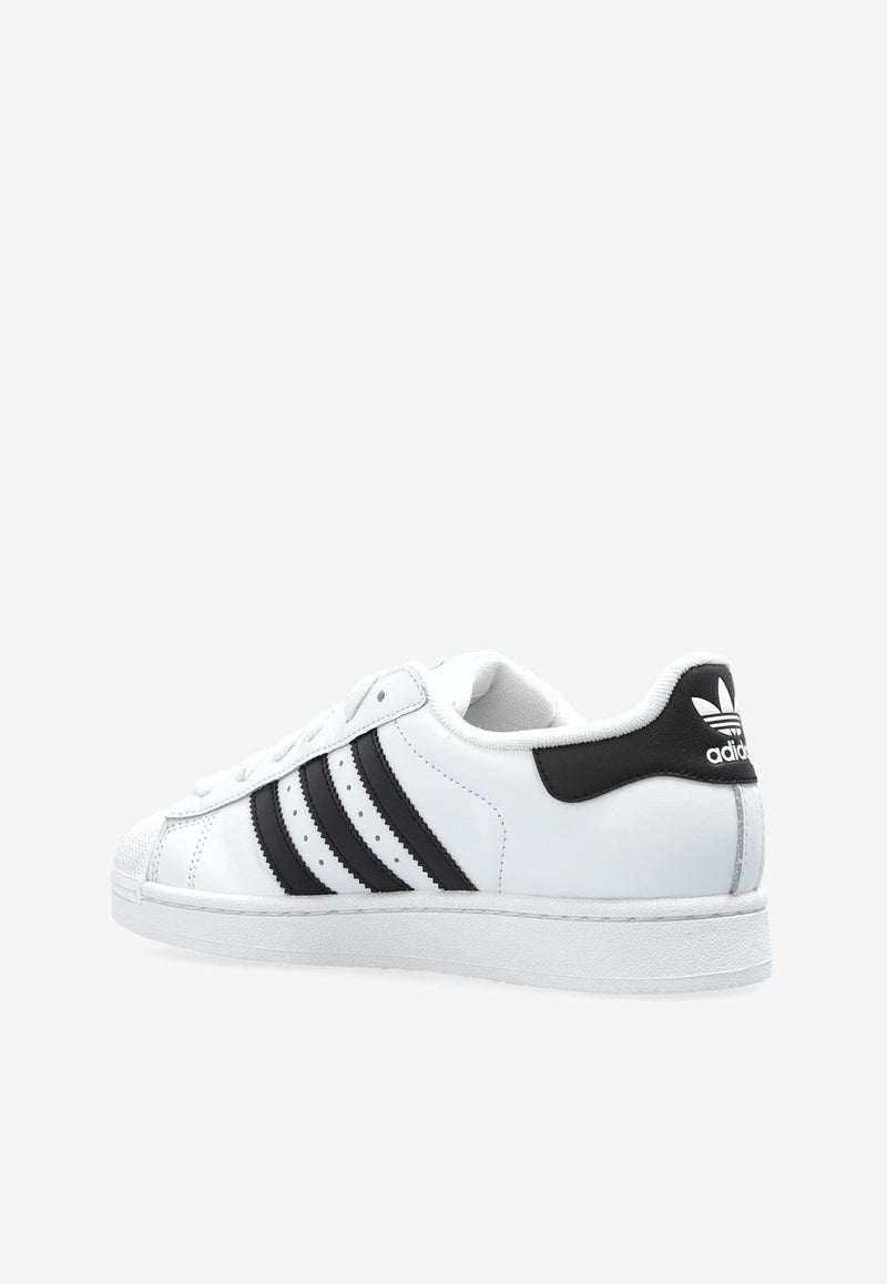 Superstar II Leather Low-Top Sneakers