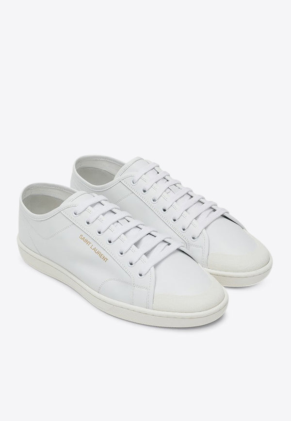 Saint Laurent Gym Leather Sneakers White 82008700N00/R_YSL-9030