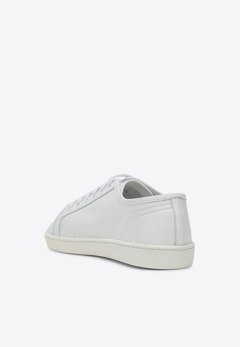 Saint Laurent Gym Leather Sneakers White 82008700N00/R_YSL-9030