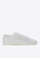 Saint Laurent Gym Leather Sneakers White 82008700N00/S_YSL-9030