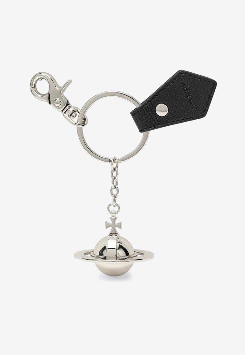 Vivienne Westwood 3D Orb Key Ring  Black 8203011QUOM0014/R_VIVWE-N401