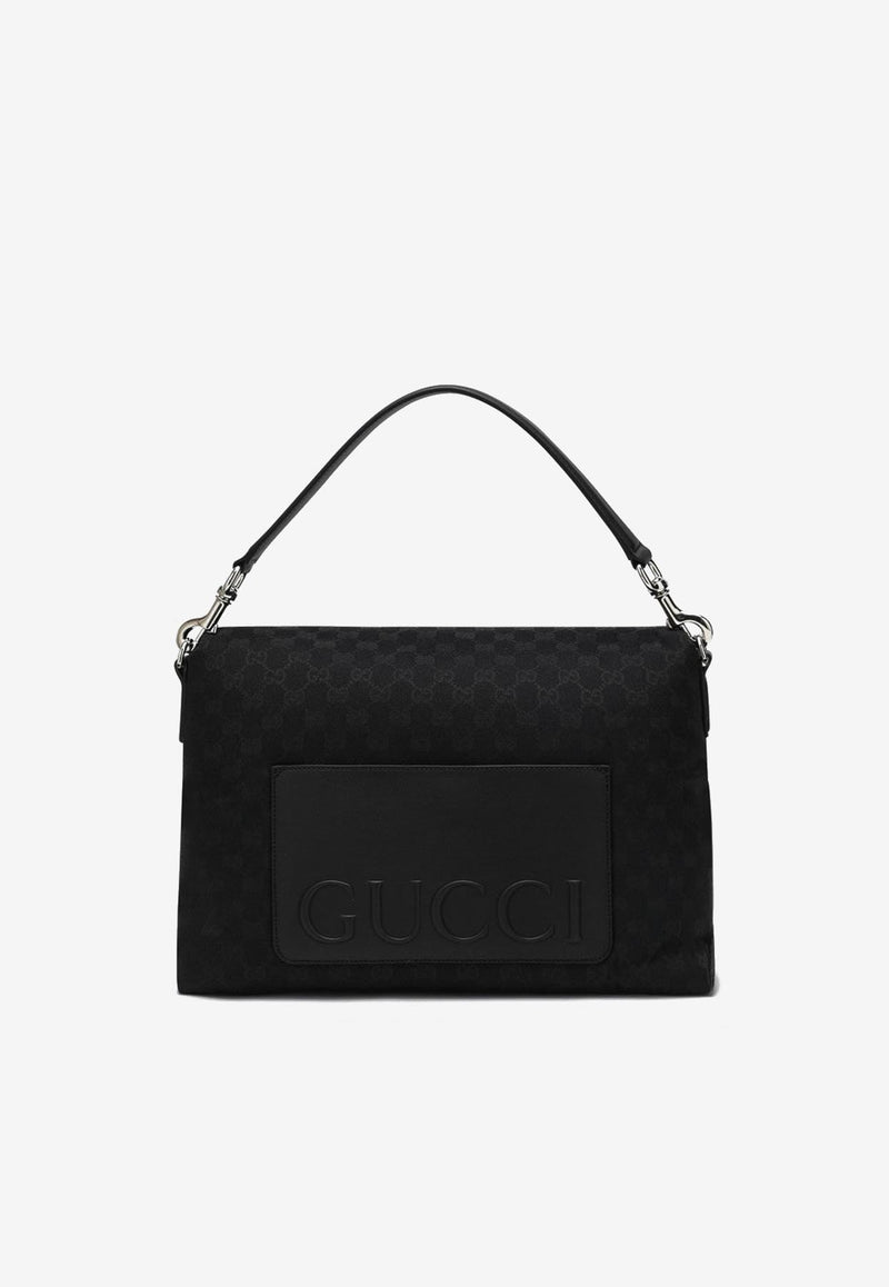 Bags Medium GG Supreme Messenger Bag Black 821616FAEHA/Q_GUC-1042