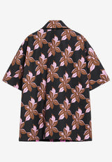 Shirts Printed Oversized Short-Sleeved Shirt Multicolor 821630Z7AMZ/Q_GUC-2047