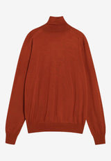 Saint Laurent Turtleneck Wool Sweater Red 821739Y76GM/R_YSL-6160