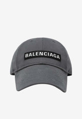 Balenciaga Logo Patch Baseball Cap Gray 822220410B2/R_BALEN-1241