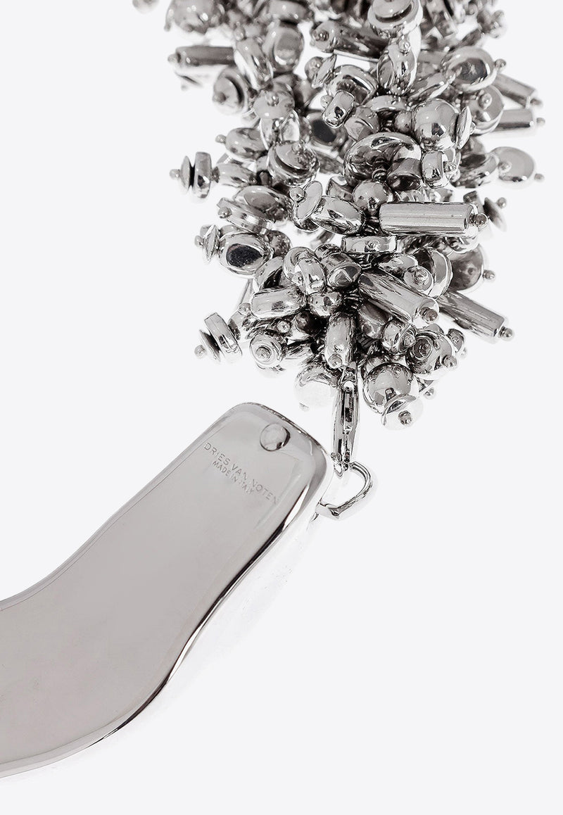 Dries Van Noten Pins Choker Necklace Silver 251018228081_952_Grey_30898173