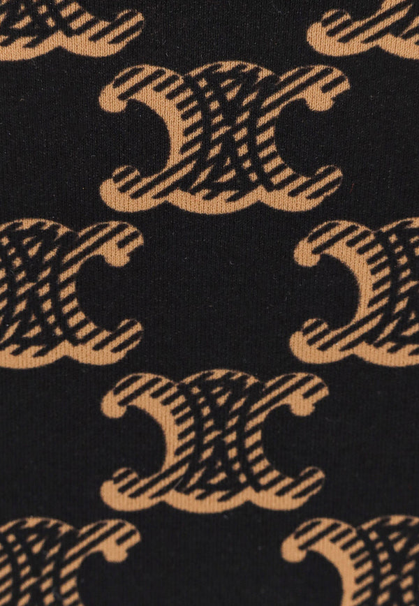 Celine Triomphe Monogram Bikini Bottom Brown 2Z273939T_17BR_Brown_29853340