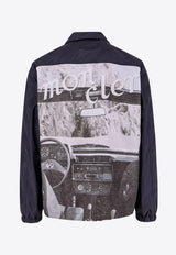 Moncler Genius Zip-Up Lightweight Jacket 4011A00004M5920_778_Blue_30632704