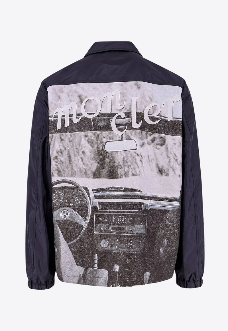 Moncler Genius Zip-Up Lightweight Jacket 4011A00004M5920_778_Blue_30632704