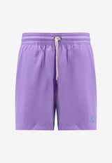 Polo Ralph Lauren Classic Logo Swim Trunk Purple 710957782_006_Purple_30897869