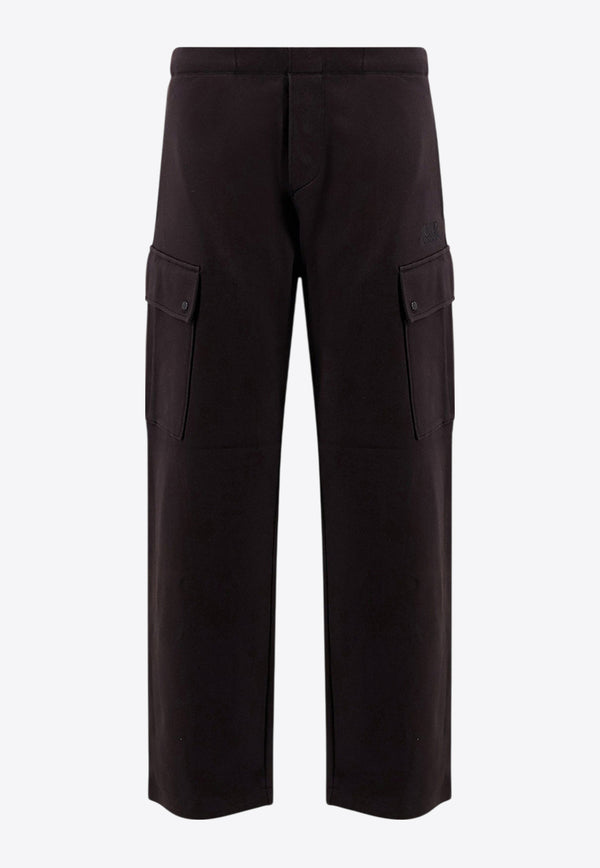 C.P. Company Fleece Cargo Pants Black 18CMSP045A005086W_999_OneColor_29844072
