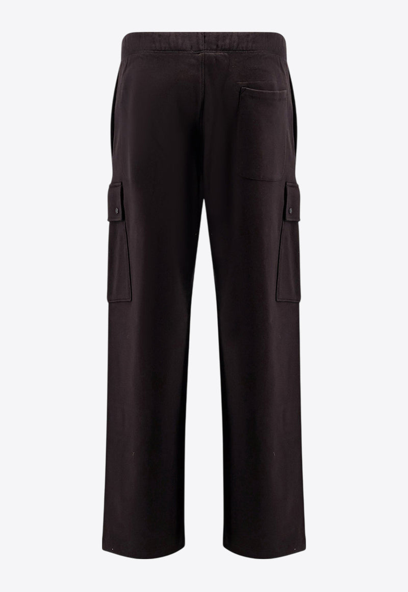 C.P. Company Fleece Cargo Pants Black 18CMSP045A005086W_999_OneColor_29844072