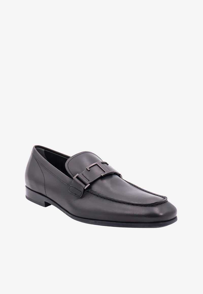 Tod's Leather Penny Loafers Black XXM51B0CT60VAF_B999_Black_30898836