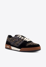 Fendi FF Match Lace-Up Sneakers 7E1688AQ6IF1PXA_NERO+TABACC.NERO+ICE_29853693