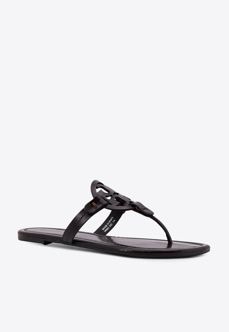 Tory Burch Miller Leather Flats Sandals 174875200_COCOA_29847968