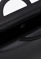 Valentino Tagged Leather Top Handle Bag Black 4Y0B0C64LYI_0NO_Black_29846655