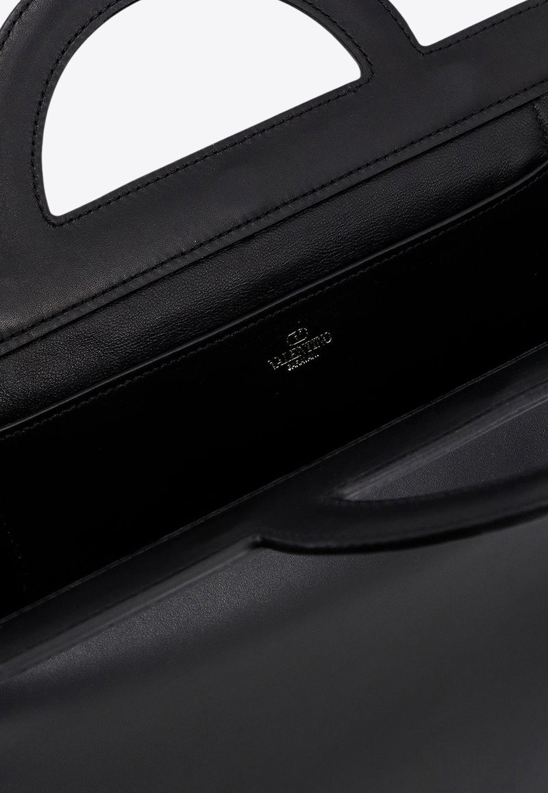 Valentino Tagged Leather Top Handle Bag Black 4Y0B0C64LYI_0NO_Black_29846655