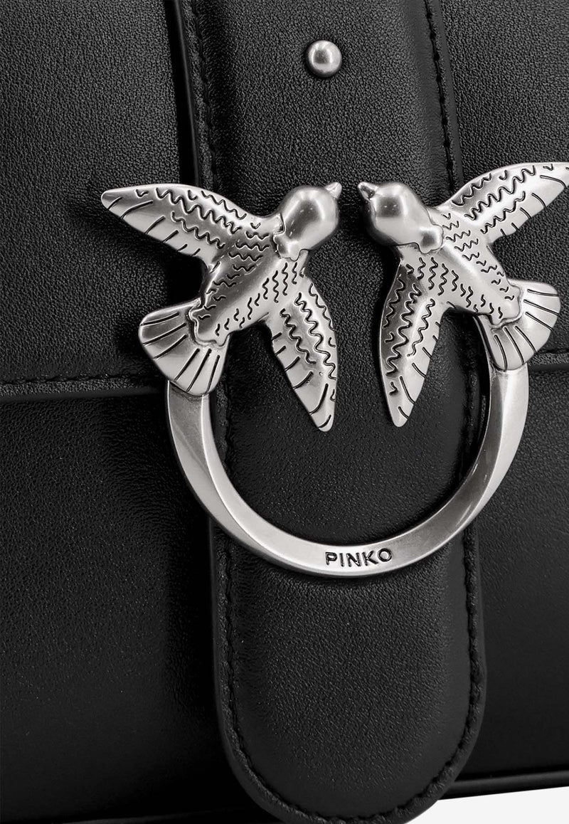 PINKO Love One Classic Shoulder Bag Black 104524A0QO_Z99O_Black_29848105