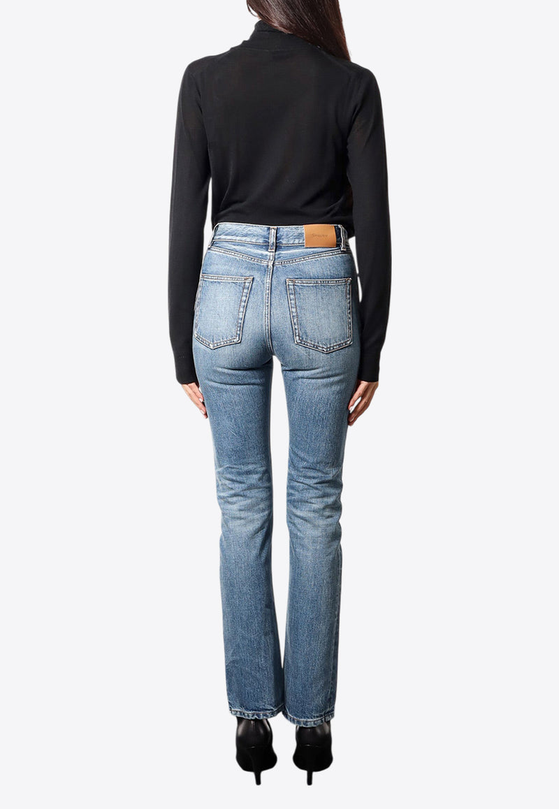 Saint Laurent High-Neck Ribbed Sweater Black 800713Y76HF_1000_Black_29852702