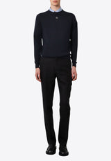 Fendi FF Logo Wool Crewneck Sweater Blue FZX091AU84_F0ZNZ_Blue_29851196