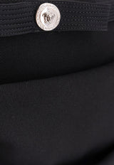 Versace Draped Mini Skirt Black 10172691A12052_1B000_Black_29845486