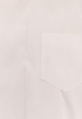 Sacai Crewneck Mini Dress White 2507845_151_White_29844110