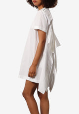 Sacai Crewneck Mini Dress White 2507845_151_White_29844110