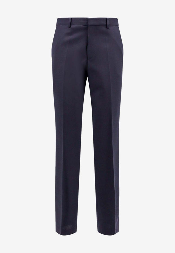 Hugo Boss Wool Tailored Pants Navy 50481431_404_Blue_30897671
