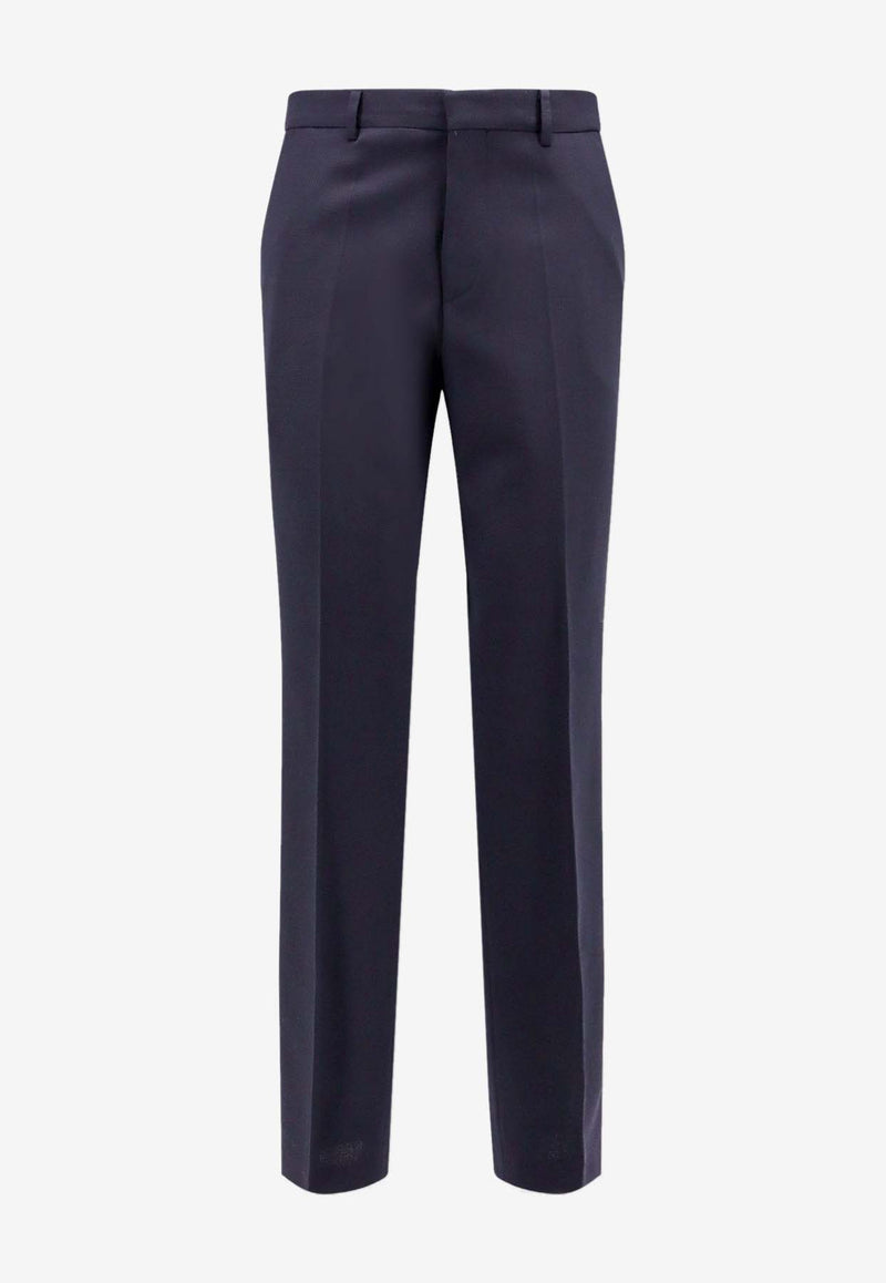 Hugo Boss Wool Tailored Pants Navy 50481431_404_Blue_30897671