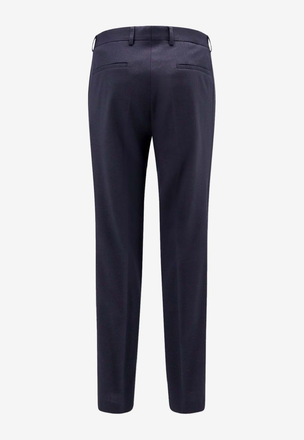 Hugo Boss Wool Tailored Pants Navy 50481431_404_Blue_30897671