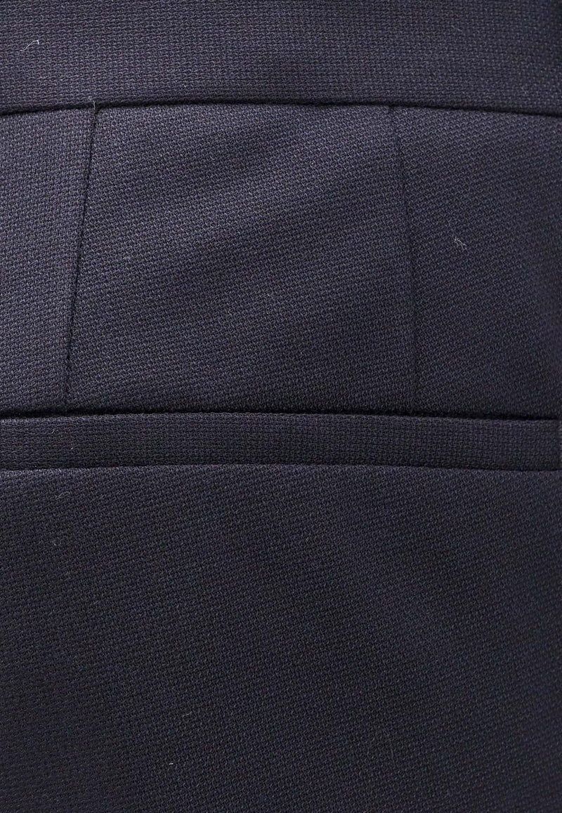 Hugo Boss Wool Tailored Pants Navy 50481431_404_Blue_30897671