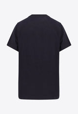 A.P.C. Logo Crewneck T-shirt Black COHBUM26388_TZC_Black_30897300