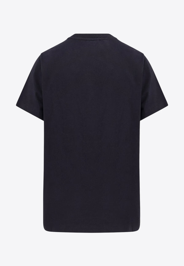 A.P.C. Logo Crewneck T-shirt Black COHBUM26388_TZC_Black_30897300