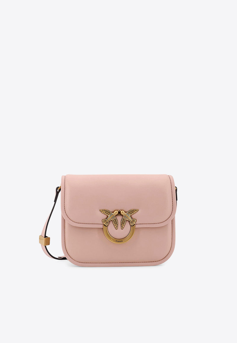 PINKO Love Box Square Nappa Leather Shoulder Bag Pink 104297A26L_O81Q_Pink_29848876