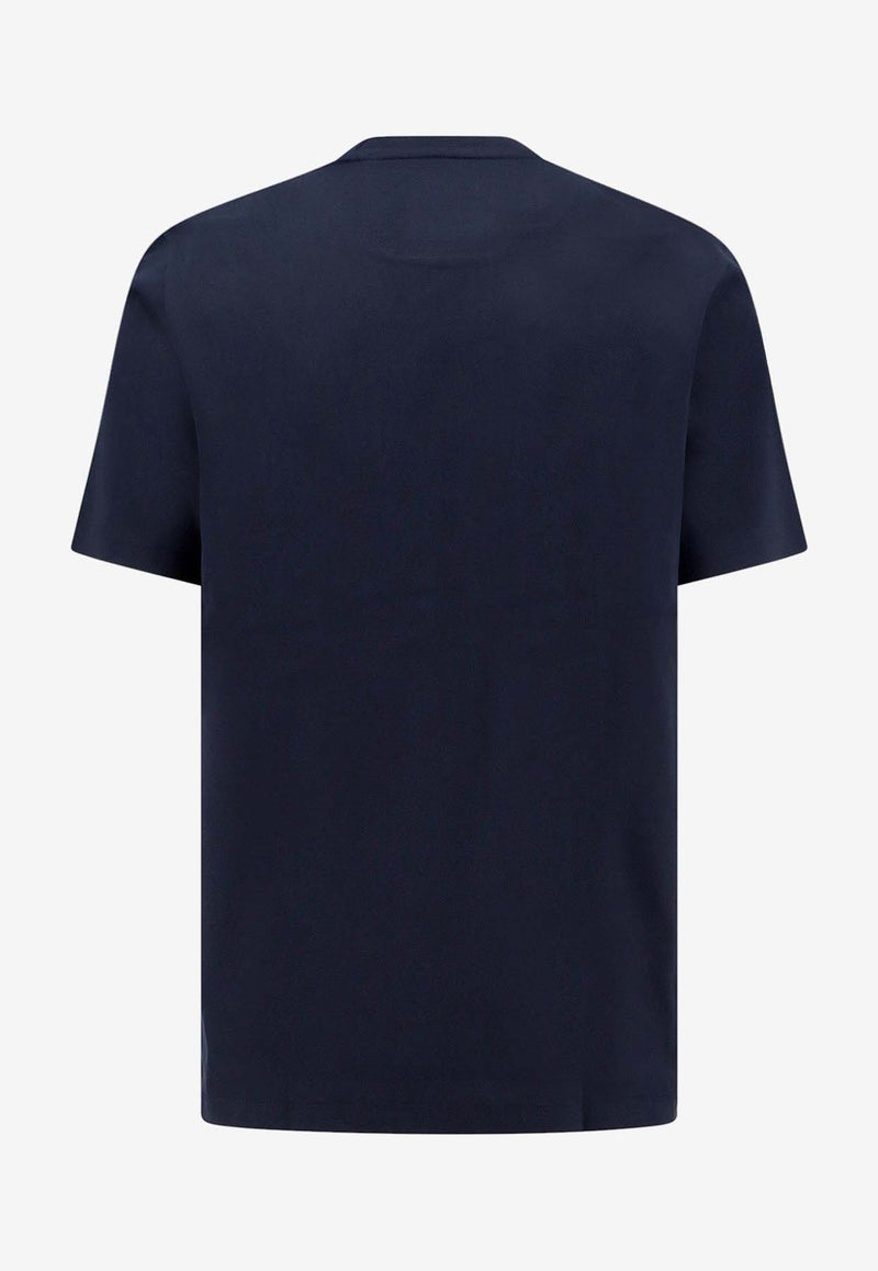 Hugo Boss Basic Crewneck T-shirt Blue 50509277_404_Blue_30897718