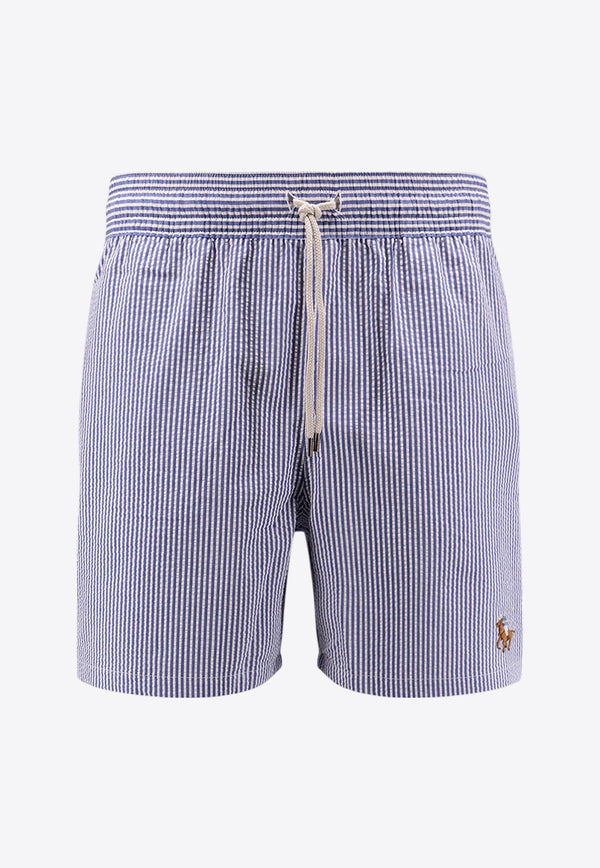 Polo Ralph Lauren Classic Striped Swim Trunk Blue 710957784_001_Black_30898747
